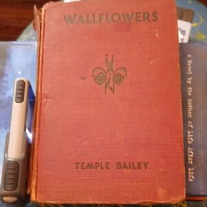 Vintage Hardback Book, WALLFLOWERS, Terry BAILEY. 1927